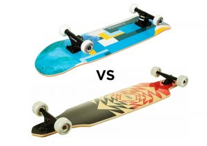 Longboard vs Skateboard